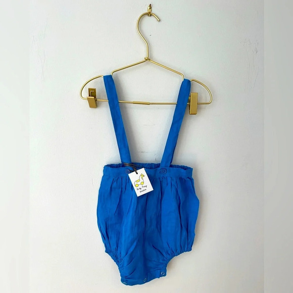 NWT Roly Pony London blue bubble romper - Picture 1 of 6